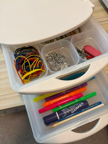 TrayWorks SINGLE DECK Organizer (No Lids) Household Use
